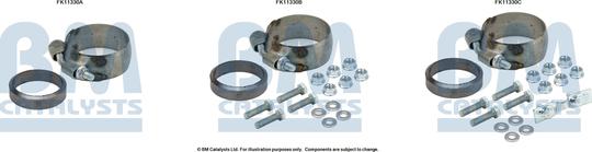 BM Catalysts FK11330 - Kit d'assemblage, filtre à particules / à suie droxauto.com