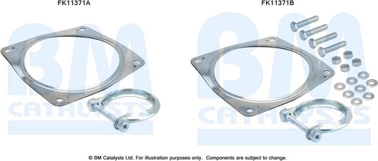 BM Catalysts FK11371 - Kit d'assemblage, filtre à particules / à suie droxauto.com