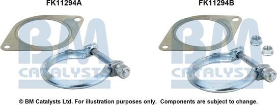 BM Catalysts FK11294 - Kit d'assemblage, filtre à particules / à suie droxauto.com