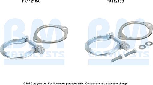 BM Catalysts FK11210 - Kit d'assemblage, filtre à particules / à suie droxauto.com
