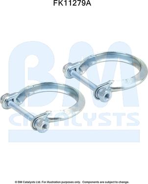 BM Catalysts FK11279 - Kit d'assemblage, filtre à particules / à suie droxauto.com
