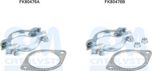 BM Catalysts FK80476 - Kit d'assemblage, catalyseur droxauto.com