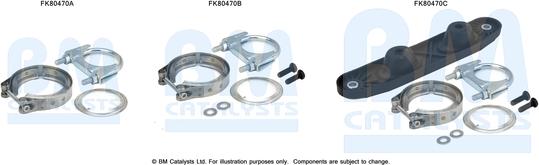 BM Catalysts FK80470 - Kit d'assemblage, catalyseur droxauto.com