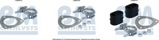 BM Catalysts FK80531 - Kit d'assemblage, catalyseur droxauto.com