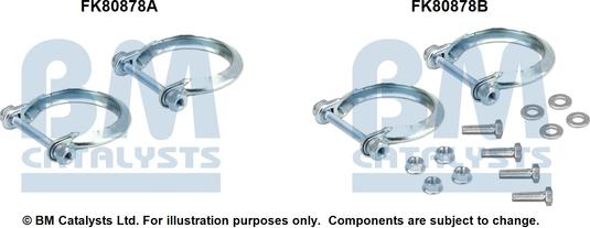 BM Catalysts FK80878 - Kit d'assemblage, catalyseur droxauto.com