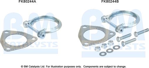 BM Catalysts FK80244 - Kit d'assemblage, catalyseur droxauto.com