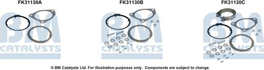 BM Catalysts FK31130 - Kit d'assemblage, catalyseur droxauto.com