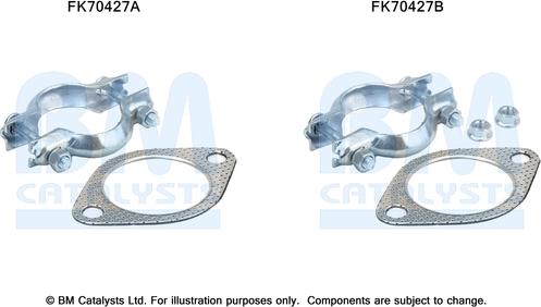 BM Catalysts FK70427 - Kit d'assemblage, tuyau d'échappement droxauto.com