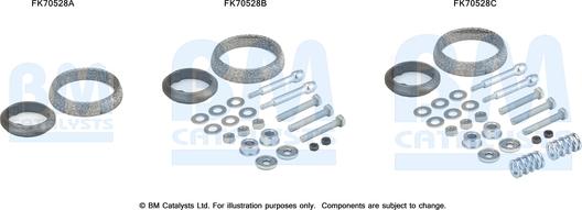 BM Catalysts FK70528 - Kit d'assemblage, tuyau d'échappement droxauto.com