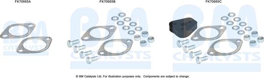 BM Catalysts FK70665 - Kit d'assemblage, tuyau d'échappement droxauto.com