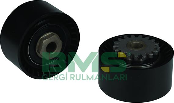 BMS BMS 308 - Poulie renvoi / transmission, courroie trapézoïdale à nervures droxauto.com