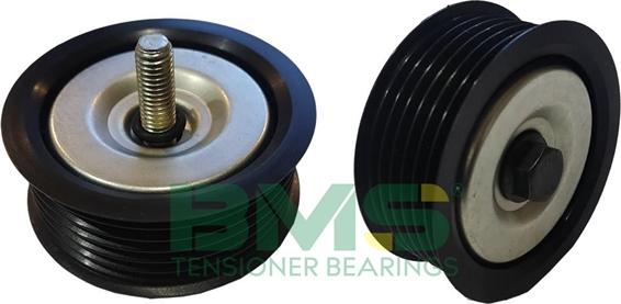 BMS BMS 709 - Poulie renvoi / transmission, courroie trapézoïdale à nervures droxauto.com