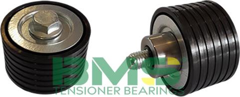 BMS BMS 727 - Poulie renvoi / transmission, courroie trapézoïdale à nervures droxauto.com