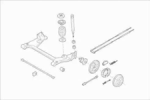 BOGE OPEL-ASTRA-RB019 - Suspension des roues droxauto.com