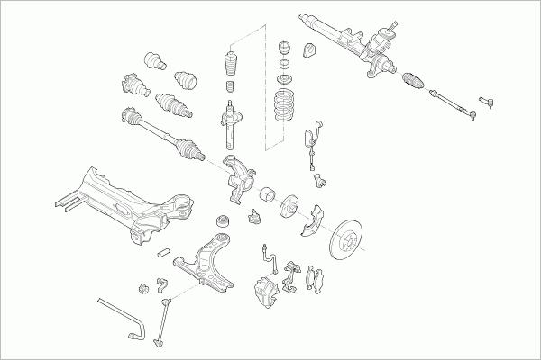 BOGE VW-GOLF-FB090 - Direction droxauto.com