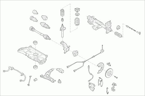 BOGE VW-GOLF-FB097 - Direction droxauto.com