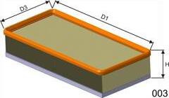 BÖLK BOL-B031041 - Filtre à air droxauto.com