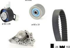 BÖLK BOL-F101004 - Pompe à eau + kit de courroie de distribution droxauto.com