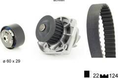 BÖLK BOL-F1010011 - Pompe à eau + kit de courroie de distribution droxauto.com