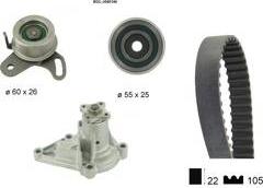 BÖLK BOL-J040146 - Pompe à eau + kit de courroie de distribution droxauto.com