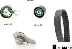 BÖLK BOL-J040101 - Pompe à eau + kit de courroie de distribution droxauto.com