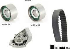 BÖLK BOL-J040131 - Pompe à eau + kit de courroie de distribution droxauto.com