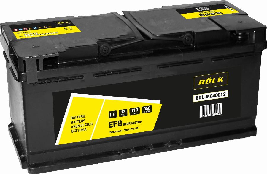 BÖLK BOL-M040012 - Batterie de démarrage droxauto.com