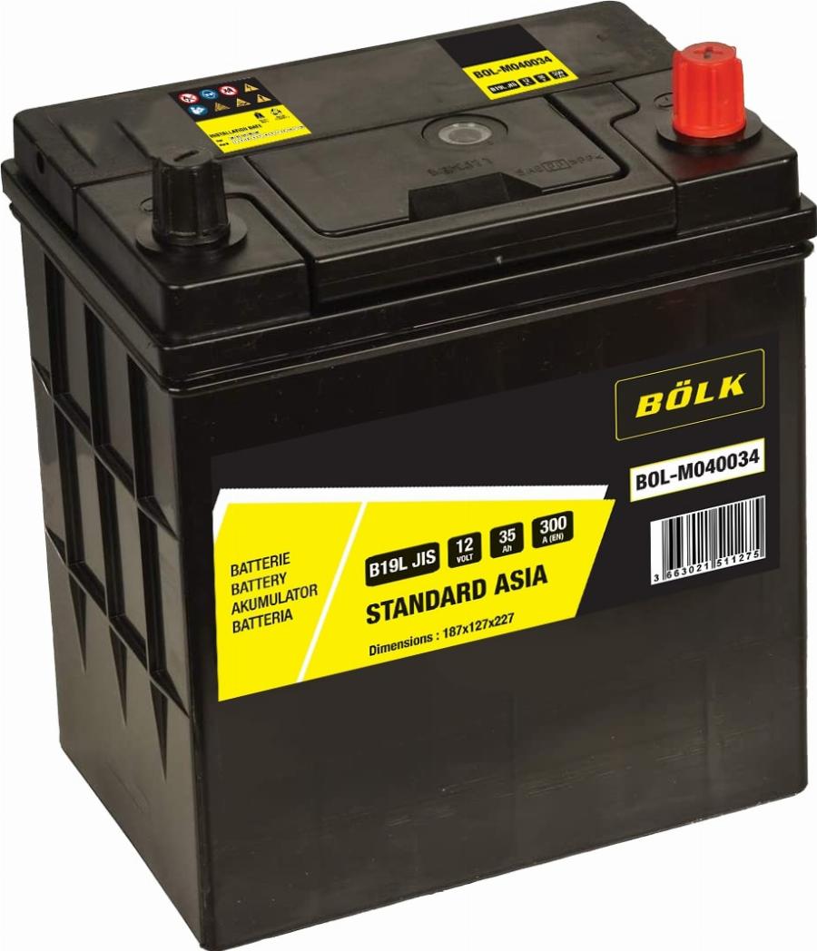 BÖLK BOL-M040034 - Batterie de démarrage droxauto.com