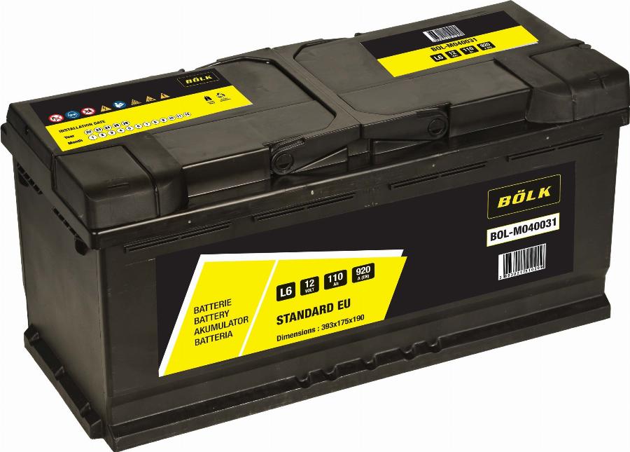 BÖLK BOL-M040031 - Batterie de démarrage droxauto.com