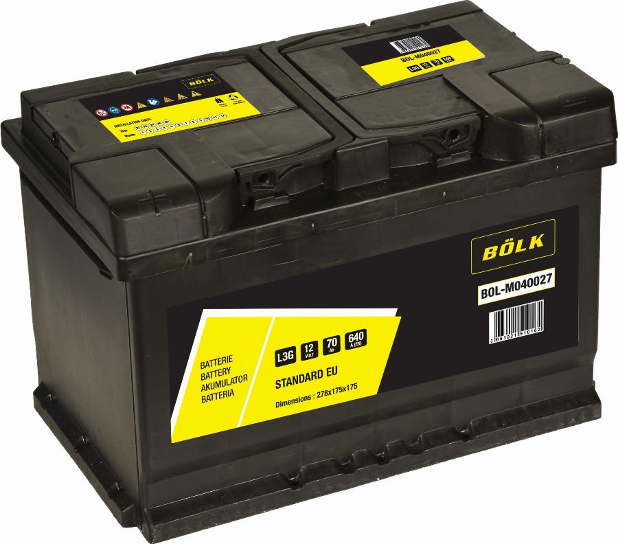 BÖLK BOL-M040027 - Batterie de démarrage droxauto.com