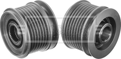Borg & Beck BBA5045 - Poulie, alternateur droxauto.com