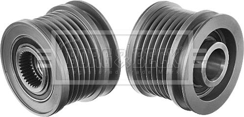 Borg & Beck BBA5063 - Poulie, alternateur droxauto.com