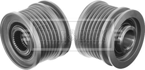 Borg & Beck BBA5034 - Poulie, alternateur droxauto.com