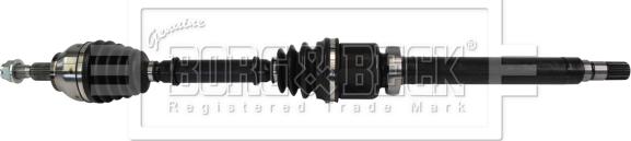 Borg & Beck BDS1495 - Arbre de transmission droxauto.com