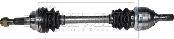 Borg & Beck BDS1404 - Arbre de transmission droxauto.com