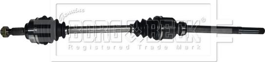 Borg & Beck BDS1038 - Arbre de transmission droxauto.com