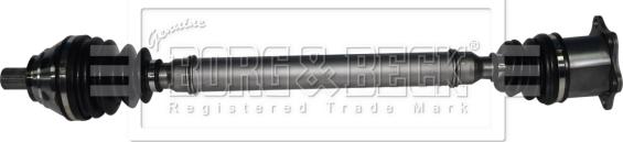 Borg & Beck BDS1037 - Arbre de transmission droxauto.com