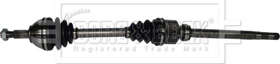 Borg & Beck BDS1025 - Arbre de transmission droxauto.com