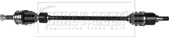 Borg & Beck BDS1191 - Arbre de transmission droxauto.com