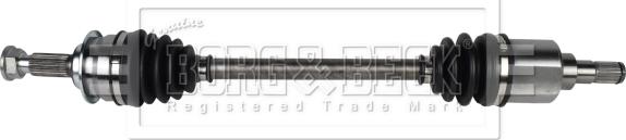 Borg & Beck BDS1372 - Arbre de transmission droxauto.com