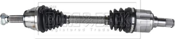 Borg & Beck BDS1255 - Arbre de transmission droxauto.com