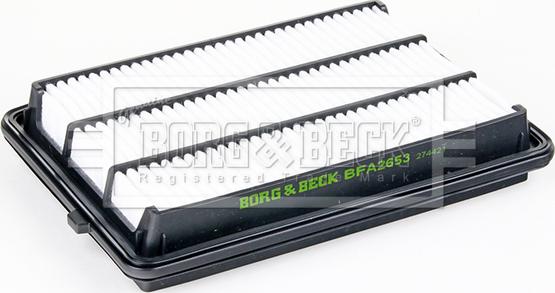 Borg & Beck BFA2653 - Filtre à air droxauto.com