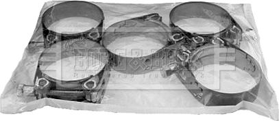 Borg & Beck BHC1109 - Bride de fixation, gaine de suralimentation droxauto.com