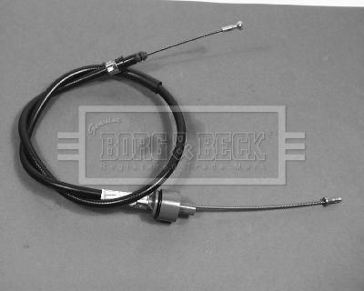 Borg & Beck BKC1166 - Tirette à câble, commande d'embrayage droxauto.com