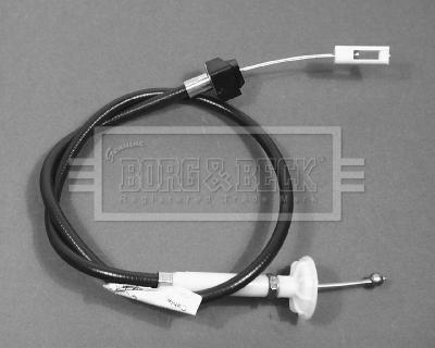 Borg & Beck BKC1105 - Tirette à câble, commande d'embrayage droxauto.com