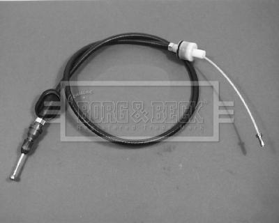 Borg & Beck BKC1120 - Tirette à câble, commande d'embrayage droxauto.com