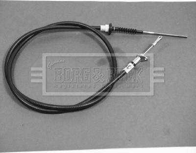 Borg & Beck BKC1241 - Tirette à câble, commande d'embrayage droxauto.com