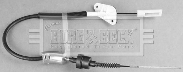 Borg & Beck BKC2073 - Tirette à câble, commande d'embrayage droxauto.com