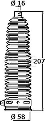 Borg & Beck BSG3475 - Jeu de joints-soufflets, direction droxauto.com
