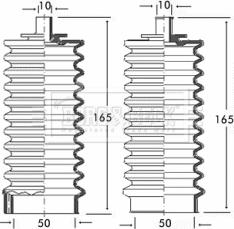 Borg & Beck BSG3160 - Jeu de joints-soufflets, direction droxauto.com